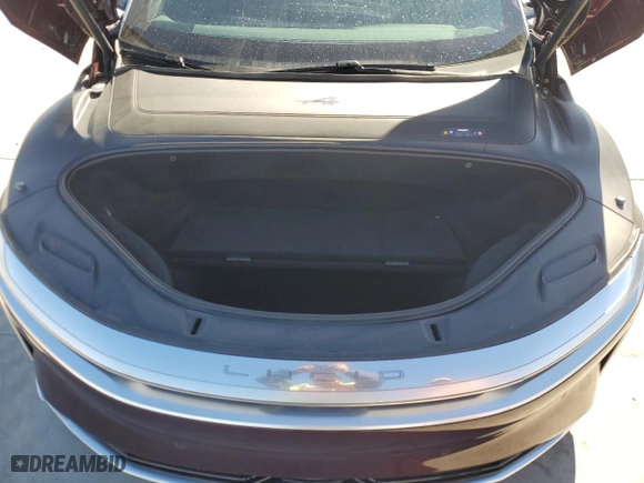 2023 Lucid Air Touring with VIN 50EA1TEA7PA002526, listed as a Copart auction lot 82318144 with 15,019 mi miles and Salvage Title. Bid and sale history available at carsss.com. Image 11.