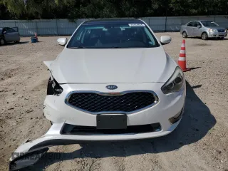 2015 Kia Cadenza Premium with VIN KNALN4D7XF5188175, listed as a Copart auction lot 74464894 with 91,193 mi miles and Salvage Title. Bid and sale history available at carsss.com. Image 5.