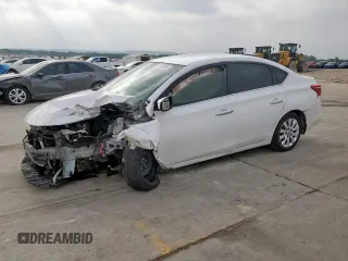 2019 Nissan Sentra S with VIN 3N1AB7AP2KY404688, listed as a Copart auction lot 57187485 with Not provided miles and Salvage title. Bid and sale history available at DreamBid. Image 1.