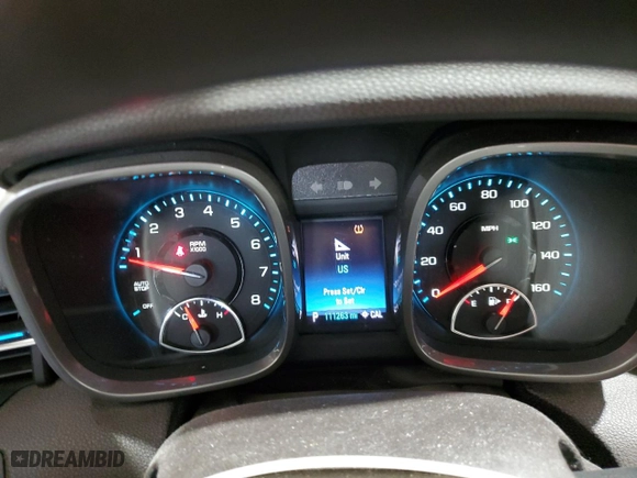 2015 Chevrolet Malibu LT with VIN 1G11C5SLXFF350671, listed as a Copart auction lot 53823945 with 111,263 mi miles and Salvage Title. Bid and sale history available at carsss.com. Image 9.