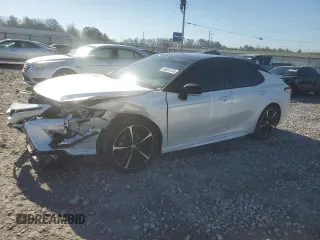 2020 Toyota Camry XSE with VIN 4T1K61AK8LU372739, listed as a Copart auction lot 48635135 with 75,788 mi miles and Salvage Title. Bid and sale history available at DreamBid. Image 1.