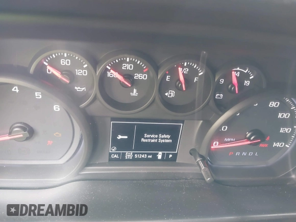 2020 Chevrolet Silverado 1500 Work Truck with VIN 1GCRYAEF4LZ198343, listed as a IAAI auction lot 41766417 with 51,243 mi miles and . Bid and sale history available at DreamBid. Image 7.