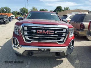 2022 GMC Sierra 1500 Limited SLT with VIN 3GTU9DEDXNG211591, listed as a Copart auction lot 68378384 with 20,016 mi miles and Salvage Title. Bid and sale history available at carsss.com. Image 5.
