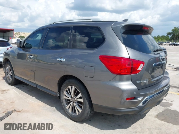 2019 Nissan Pathfinder SL with VIN 5N1DR2MN1KC577139, listed as a IAAI auction lot 42693210 with 147,238 mi miles and . Bid and sale history available at DreamBid. Image 3.