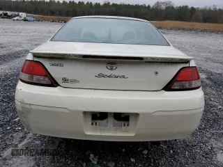 2001 Toyota Solara SE with VIN 2T1CF28P31C490420, listed as a Copart auction lot 42743875 with 282,739 mi miles and Salvage Title. Bid and sale history available at carsss.com. Image 6.