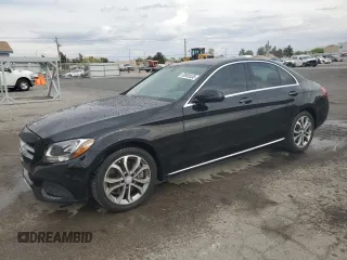 2016 Mercedes-Benz C 300 with VIN 55SWF4JB0GU108645, listed as a Copart auction lot 53869535 with 124,477 mi miles and Clean Title. Bid and sale history available at carsss.com. Image 1.