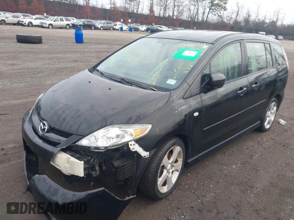 2007 Mazda 5 Touring with VIN JM1CR29L570145914, listed as a IAAI auction lot 41384247 with Not provided miles and . Bid and sale history available at DreamBid. Image 2.