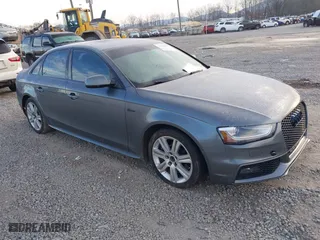 2015 Audi S4 Premium Plus with VIN WAUBGAFL5FA063297, listed as a IAAI auction lot 41334941 with 98,503 mi miles. Bid and sale history available at carsss.com. Image 1.