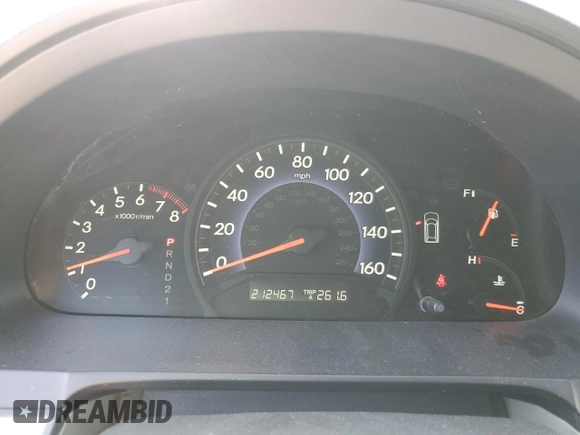 2008 Honda Odyssey EX with VIN 5FNRL38478B034859, listed as a Copart auction lot 53315095 with 212,467 mi miles and Salvage Title. Bid and sale history available at DreamBid. Image 9.