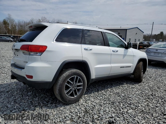 2019 Jeep Grand Cherokee Limited with VIN 1C4RJFBG7KC538990, listed as a Copart auction lot 52573805 with 75,981 mi miles and Salvage Title. Bid and sale history available at carsss.com. Image 3.