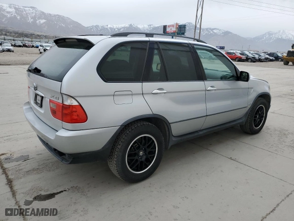 2004 BMW X5 4.4i with VIN 5UXFB53514LV04620, listed as a Copart auction lot 51008225 with 96,077 mi miles and Clean Title. Bid and sale history available at carsss.com. Image 3.