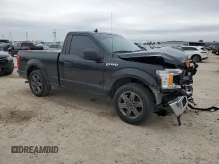 2020 Ford F-150 XL with VIN 1FTMF1CB6LKD83227, listed as a Copart auction lot 46553425 with 68,187 mi miles and Salvage Title. Bid and sale history available at carsss.com. Image 4.