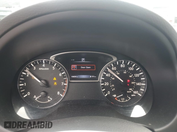 2017 Nissan Altima SV with VIN 1N4AL3AP0HC124410, listed as a Copart auction lot 62741545 with 106,834 mi miles and Salvage title. Bid and sale history available at DreamBid. Image 9.