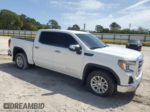 2019 GMC Sierra 1500 SLT z VIN 3GTP8DED8KG245539, wystawiony jako Copart lot #52478105 z przebiegiem 60 008 mil mil oraz Szkoda całkowita • Salvage title. Historia ofert i sprzedaży dostępna na DreamBid. Obrazek 4.