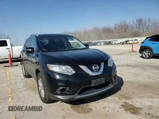 2015 Nissan Rogue SV with VIN KNMAT2MV2FP505065, listed as a Copart auction lot 51227225 with 155,998 mi miles and Salvage Title. Bid and sale history available at carsss.com. Image 11.