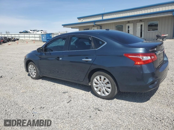 2017 Nissan Sentra S with VIN 3N1AB7AP9HY313829, listed as a Copart auction lot 51959925 with 92,379 mi miles and Salvage Title. Bid and sale history available at DreamBid. Image 2.