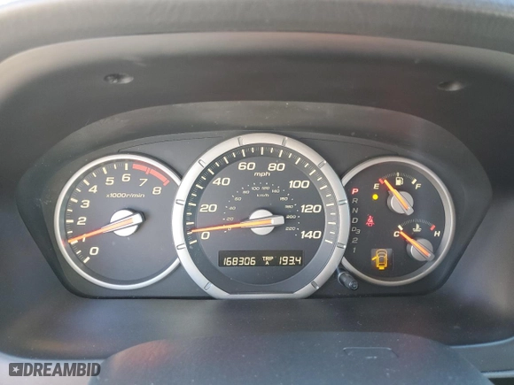 2006 Honda Pilot EX with VIN 2HKYF184X6H520393, listed as a Copart auction lot 48370305 with 168,306 mi miles and Salvage Title. Bid and sale history available at carsss.com. Image 9.
