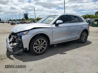 2023 Audi SQ5 Premium Plus with VIN WA1A4AFY7P2111195, listed as a Copart auction lot 50135224 with 10,436 mi miles. Bid and sale history available at carsss.com. Image 1.