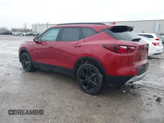 2020 Chevrolet Blazer LT with VIN 3GNKBJRS5LS552756, listed as a IAAI auction lot 40839933 with 40,928 mi miles and . Bid and sale history available at DreamBid. Image 3.