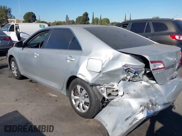 2012 Toyota Camry L with VIN 4T4BF1FK4CR160872, listed as a IAAI auction lot 41125175 with 98,383 mi miles. Bid and sale history available at carsss.com. Image 14.