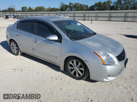 2011 Nissan Sentra SL with VIN 3N1AB6AP2BL648087, listed as a Copart auction lot 77675294 with Not Provided miles and Salvage Title. Bid and sale history available at DreamBid. Image 4.