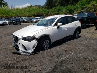 2017 Mazda CX-3 Sport with VIN JM1DKDB78H0157347, listed as a Copart auction lot 57710494 with 0 mi miles and Salvage Title. Bid and sale history available at carsss.com. Image 1.