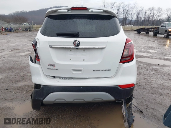 2018 Buick Encore Sport Touring with VIN KL4CJ1SB3JB683195, listed as a IAAI auction lot 41672834 with 19,037 mi miles. Bid and sale history available at carsss.com. Image 16.