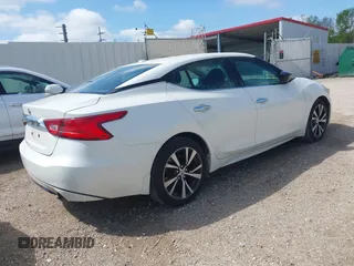 2016 Nissan Maxima SV z VIN 1N4AA6AP5GC406841, wystawiony jako IAAI lot #41829964 z przebiegiem 149 297 mil mil oraz . Historia ofert i sprzedaży dostępna na DreamBid. Obrazek 4.