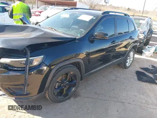 2019 Jeep Cherokee Latitude Plus with VIN 1C4PJLLBXKD339287, listed as a IAAI auction lot 41216180 with 123,265 mi miles. Bid and sale history available at carsss.com. Image 17.