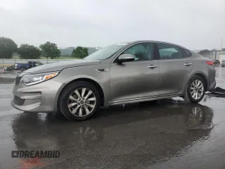 2017 Kia Optima LX z VIN 5XXGT4L35HG133558, wystawiony jako Copart lot #57454245 z przebiegiem 264 541 mil mil oraz Szkoda całkowita • Salvage title. Historia ofert i sprzedaży dostępna na DreamBid. Obrazek 1.