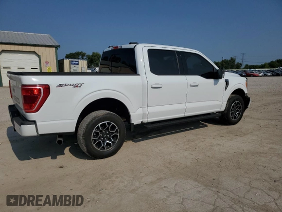 2023 Ford F-150 XL with VIN 1FTFW1E81PFA70563, listed as a Copart auction lot 60440685 with 31,198 mi miles and Salvage title. Bid and sale history available at DreamBid. Image 3.