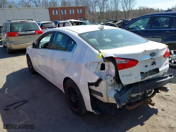 2014 Kia Forte EX with VIN KNAFZ4A85E5096324, listed as a IAAI auction lot 41704435 with 138,311 mi miles. Bid and sale history available at carsss.com. Image 3.