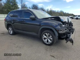 2019 Volkswagen Atlas SE with VIN 1V2DP2CA2KC590487, listed as a Copart auction lot 73370854 with 125,469 mi miles and Salvage title. Bid and sale history available at DreamBid. Image 4.