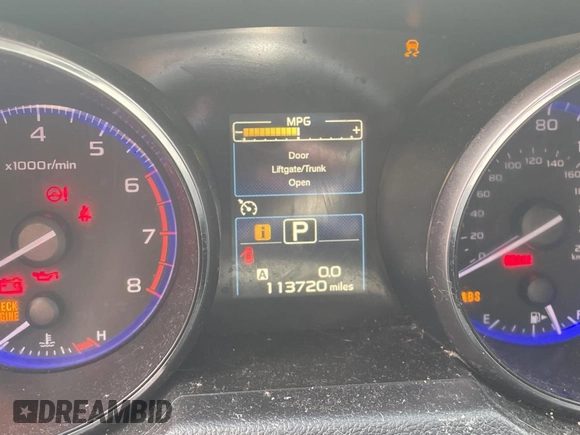 2015 Subaru Legacy 2.5i Premium with VIN 4S3BNBC66F3063827, listed as a Copart auction lot 52713323 with 113,720 mi miles. Bid and sale history available at carsss.com. Image 8.