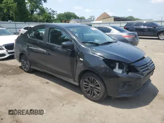 2021 Mitsubishi Mirage ES with VIN ML32FUFJ4MHF04482, listed as a Copart auction lot 61240745 with 96,017 mi miles and Salvage title. Bid and sale history available at DreamBid. Image 4.