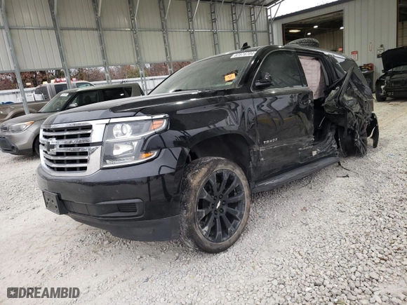 2018 Chevrolet Tahoe LS with VIN 1GNSKAKC4JR321530, listed as a Copart auction lot 82576704 with 0 mi miles and Salvage Title. Bid and sale history available at carsss.com. Image 1.