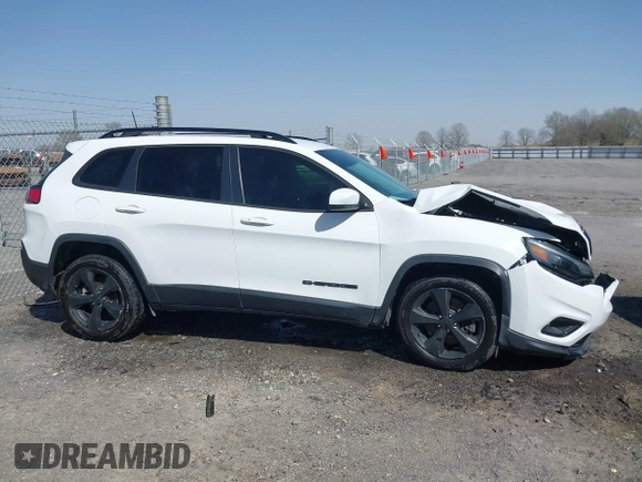 2021 Jeep Cherokee Altitude with VIN 1C4PJLLB1MD180422, listed as a IAAI auction lot 41830952 with 73,839 mi miles. Bid and sale history available at carsss.com. Image 13.