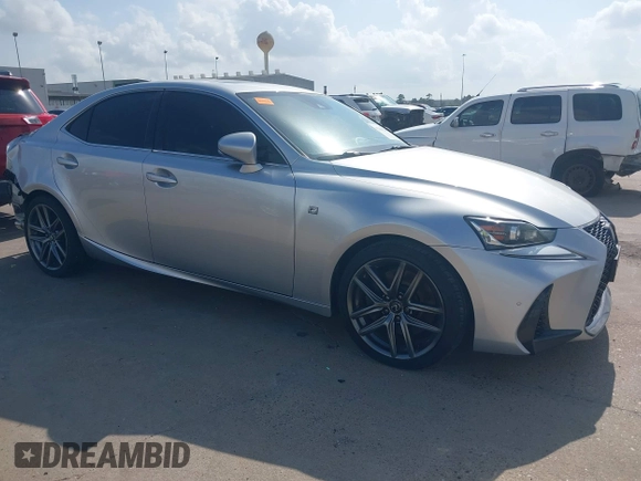 2019 Lexus IS 300 with VIN JTHBA1D28K5096603, listed as a IAAI auction lot 42496245 with 134,137 mi miles and . Bid and sale history available at DreamBid. Image 1.