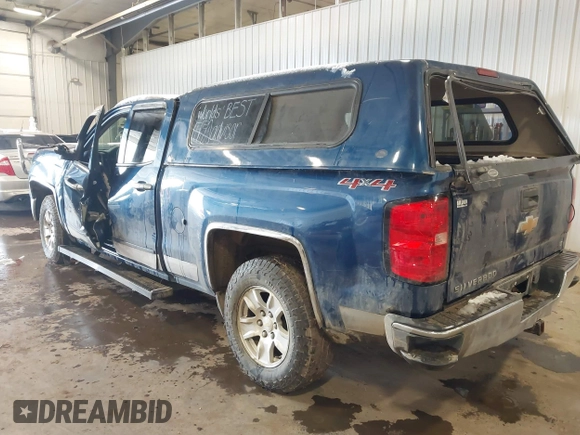 2015 Chevrolet Silverado 1500 LT with VIN 1GCVKREC0FZ212909, listed as a IAAI auction lot 41708408 with Not Provided miles. Bid and sale history available at carsss.com. Image 3.