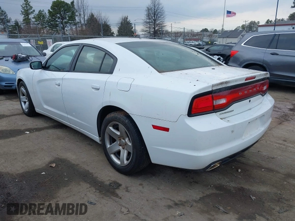 2013 Dodge Charger Police with VIN 2C3CDXAT8DH555397, listed as a IAAI auction lot 41487802 with 117,577 mi miles and . Bid and sale history available at DreamBid. Image 3.