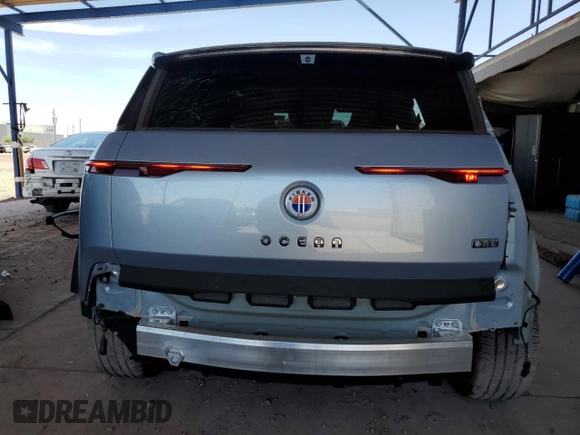 2023 Fisker Ocean One с VIN VCF1ZBU21PG002729, выставлен на аукционе Copart как лот 58810945 с пробегом 14 788 миль миль и Списание • Salvage title. История ставок и продаж доступна на DreamBid. Изображение 6.