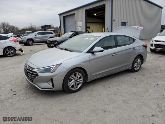 2020 Hyundai Elantra SEL with VIN 5NPD84LF2LH633236, listed as a Copart auction lot 47345385 with 73,389 mi miles and Salvage Title. Bid and sale history available at carsss.com. Image 1.