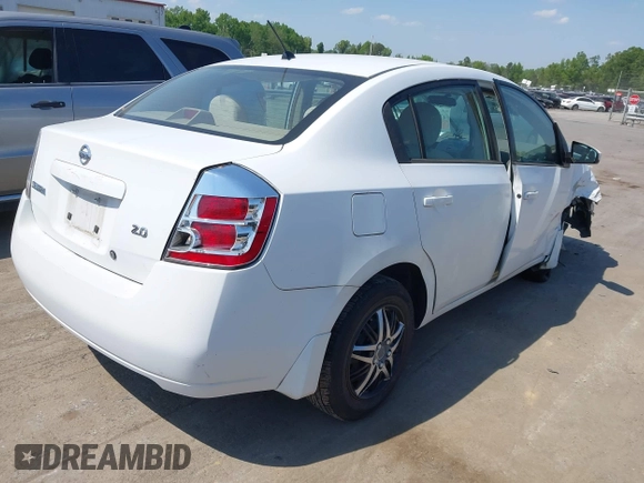 2007 Nissan Sentra 2.0 with VIN 3N1AB61E47L609054, listed as a IAAI auction lot 42080513 with 177,691 mi miles and . Bid and sale history available at DreamBid. Image 4.