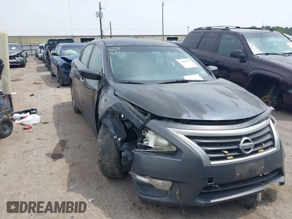 2013 Nissan Altima S with VIN 1N4AL3AP9DN481938, listed as a IAAI auction lot 41885191 with 214,351 mi miles and . Bid and sale history available at DreamBid. Image 1.