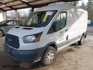 2016 Ford Transit Cargo Van with VIN 1FTYR2CM7GKA43378, listed as a IAAI auction lot 41598342 with 227,575 mi miles. Bid and sale history available at carsss.com. Image 17.