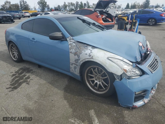 2009 Infiniti G37 Coupe Journey with VIN JNKCV64E99M606103, listed as a Copart auction lot 47023955 with 179,633 mi miles and Salvage Title. Bid and sale history available at carsss.com. Image 4.