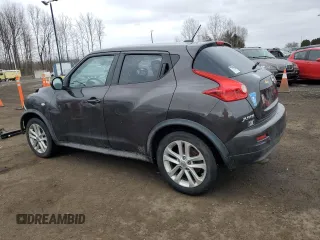 2013 Nissan Juke SV with VIN JN8AF5MV1DT227096, listed as a Copart auction lot 47230375 with 141,515 mi miles and Salvage Title. Bid and sale history available at carsss.com. Image 2.