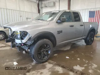 2021 Ram 1500 Classic Warlock with VIN 1C6RR7GG1MS547353, listed as a Copart auction lot 83215454 with 0 mi miles and Salvage Title. Bid and sale history available at carsss.com. Image 1.