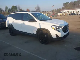 2021 GMC Terrain SLT with VIN 3GKALVEV0ML385344, listed as a IAAI auction lot 41759300 with 73,578 mi miles and . Bid and sale history available at carsss.com. Image 1.