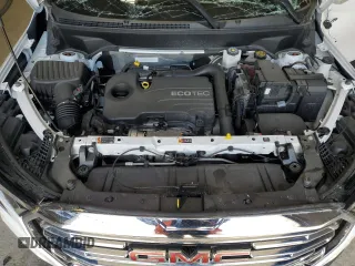 2022 GMC Terrain SLT with VIN 3GKALVEV0NL109666, listed as a Copart auction lot 57865495 with 75,738 mi miles and Salvage title. Bid and sale history available at DreamBid. Image 12.
